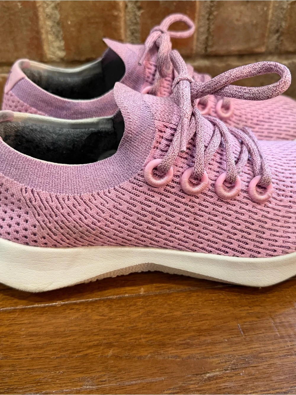 Allbirds tree dasher 2 Pink Knit Sneakers / women’s 10.5